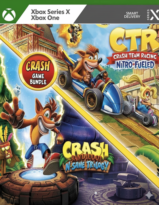 Crash Team Racing Nitro Fueled + Crash Bandicoot Trilogy  Xbox One | Series S/X